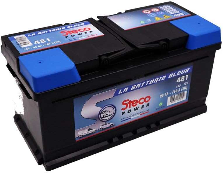 Batería para vehículo pesado Steco n.° 12 12V 90Ah 760A 481