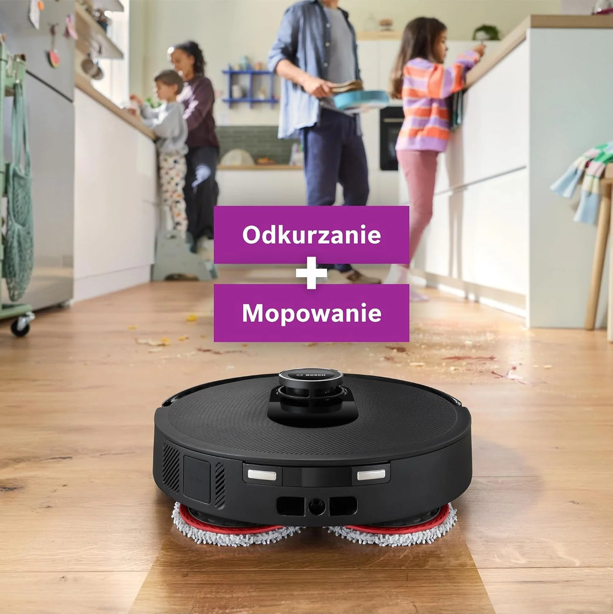 Bosch Spotless Max Robot sprzątający, BCRDW3B, czarny