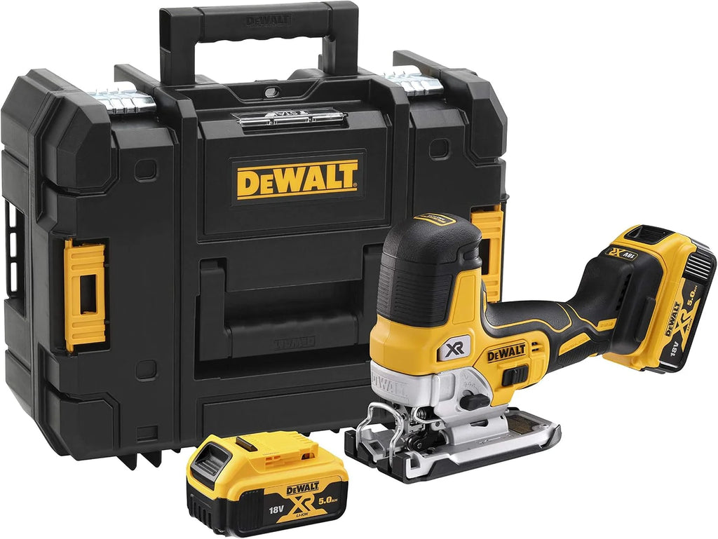 Wyrzynarka 18,0V Głębokość Cięcia 135mm 2x5Ah TSTAK DCS335P2 DeWalt