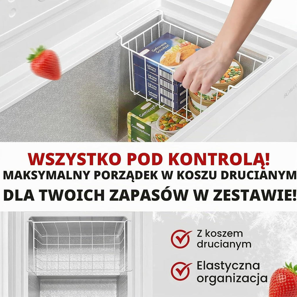 PKM GT300E zamrażarka/pojemność 299 litrów / 41 dB/tryb podwójny: zarówno chłodzenie, jak i zamrażanie/łącznie z dodatkowym koszem drucianym/4-gwiazdkowa komora zamrażania/wolnostojąca