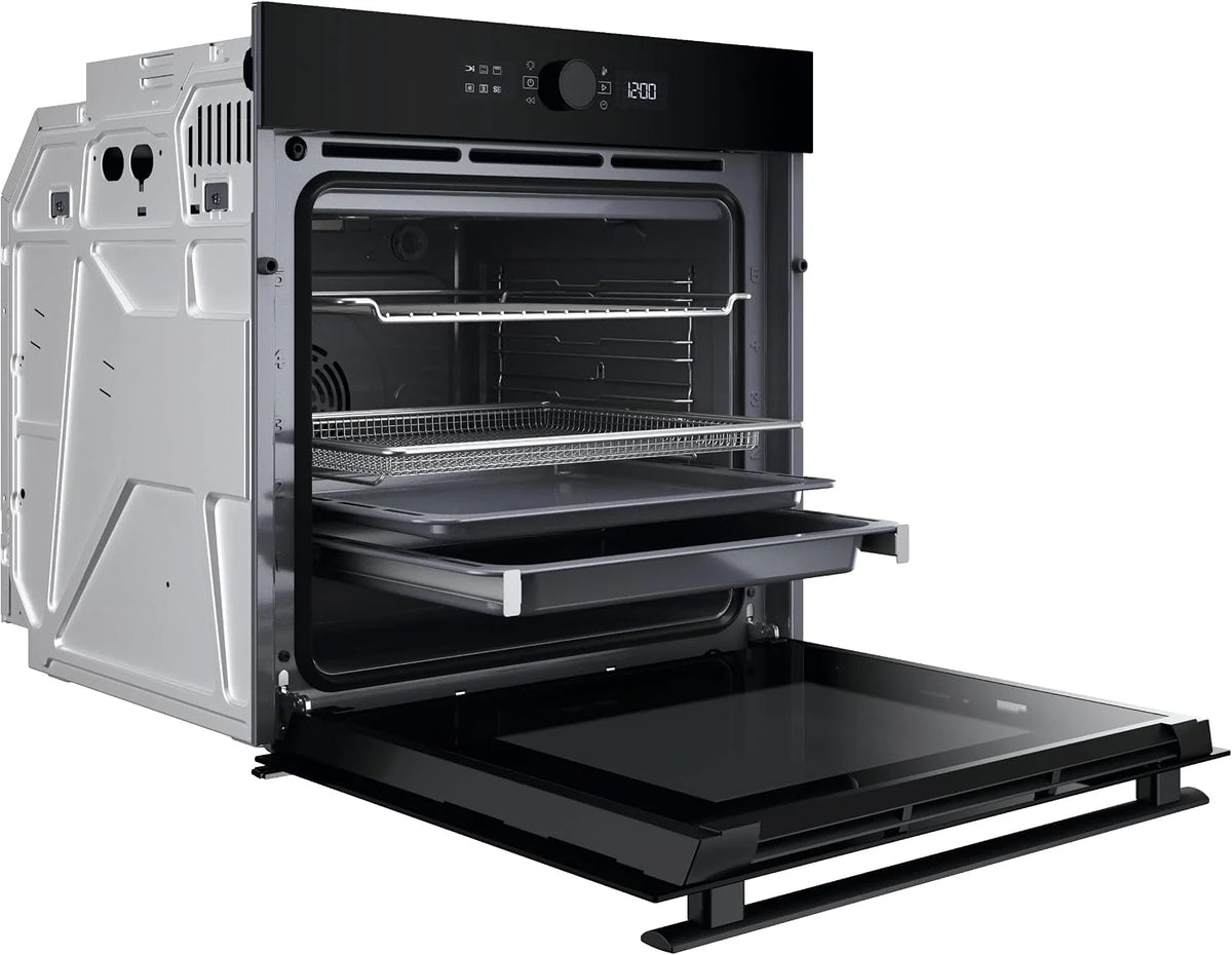 Bauknecht BBI4S8HM1SK piekarnik na gorące powietrze do zabudowy, 60 cm, 73 l/wielopoziomowe gotowanie, funkcja AirFry, moc gorącego powietrza, wysoka temperatura, funkcja pizzy, Dynamic