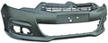 Parachoques delantero para pintar con orificios para sensores, compatible con Citroën C4 2 2010-2018