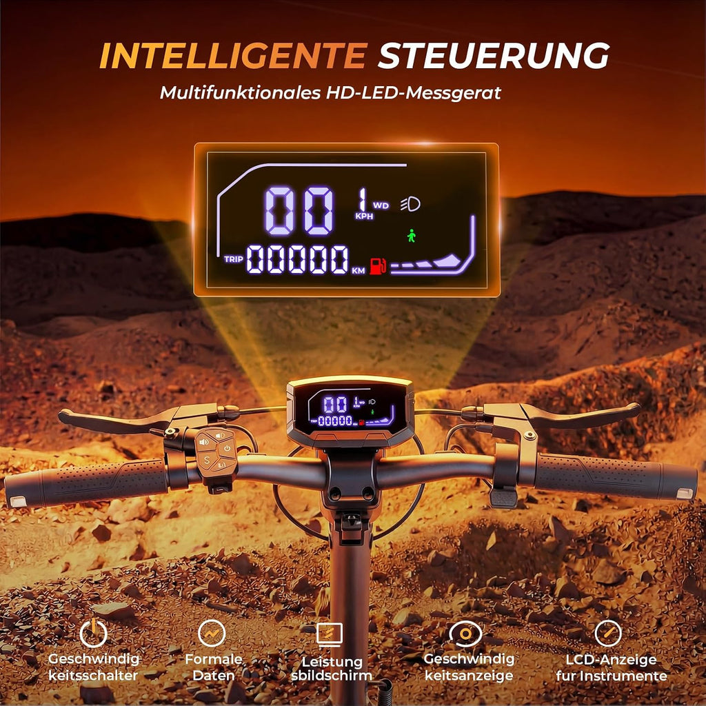 Patinete eléctrico con homologación (ABE), autonomía de 70 km, e-scooter todoterreno con doble suspensión, patinete de 10 pulgadas con capacidad de carga de 150 kg, pantalla LCD, patinete eléctrico plegable para adultos y viajeros.