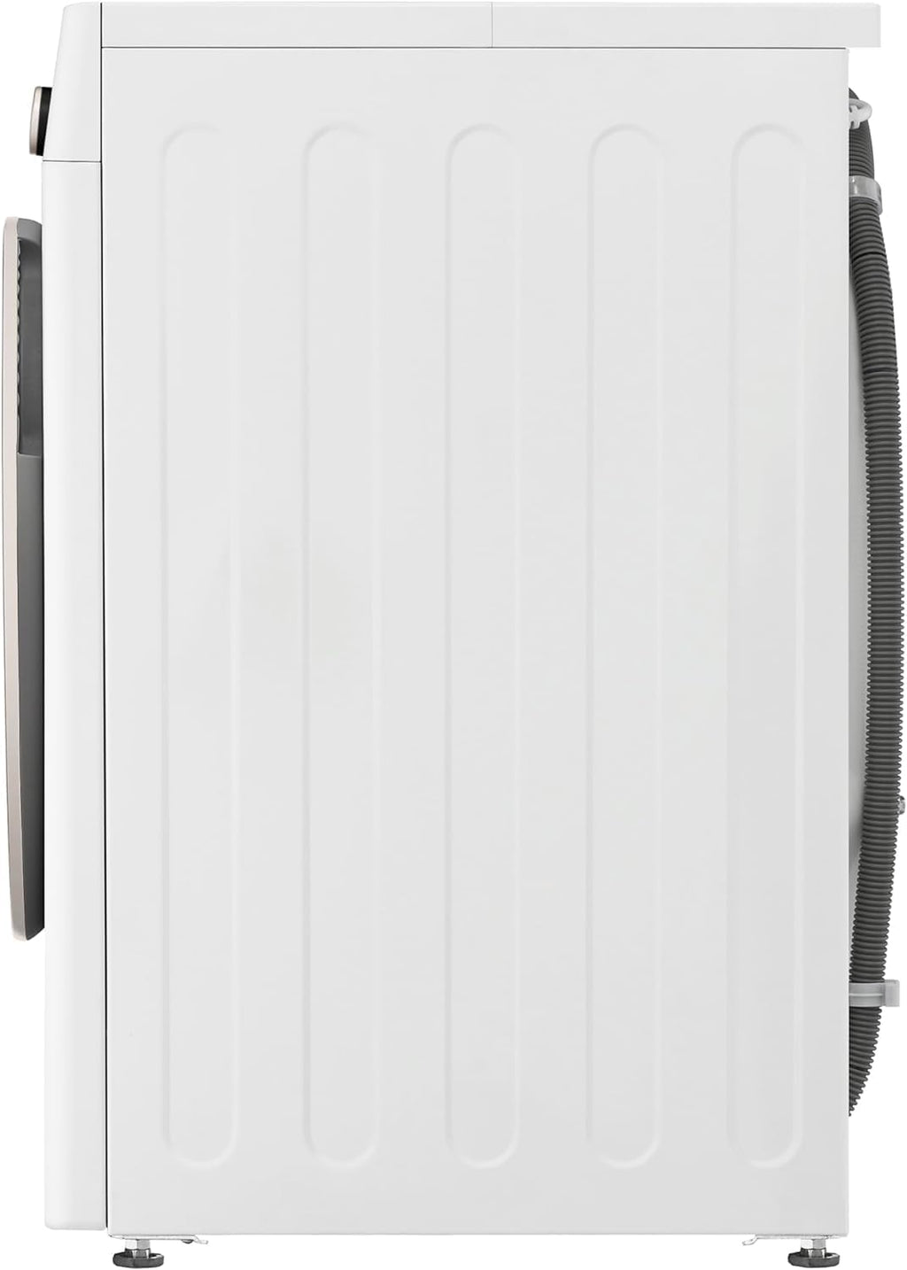 LG F4WV7080, Clase A, lavadora de carga frontal 8 kg, 1400 rpm, AI Direct Drive, Wi-Fi, limpieza profunda con vapor, gran capacidad, TRIPLE A, puerta exterior de cristal templado, 62 x 60 x 85 cm, blanco
