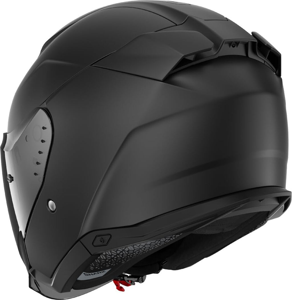 Shark, Casco Moto Jet SKWAL Jet Dark Shadow Negro Mate KMA, M