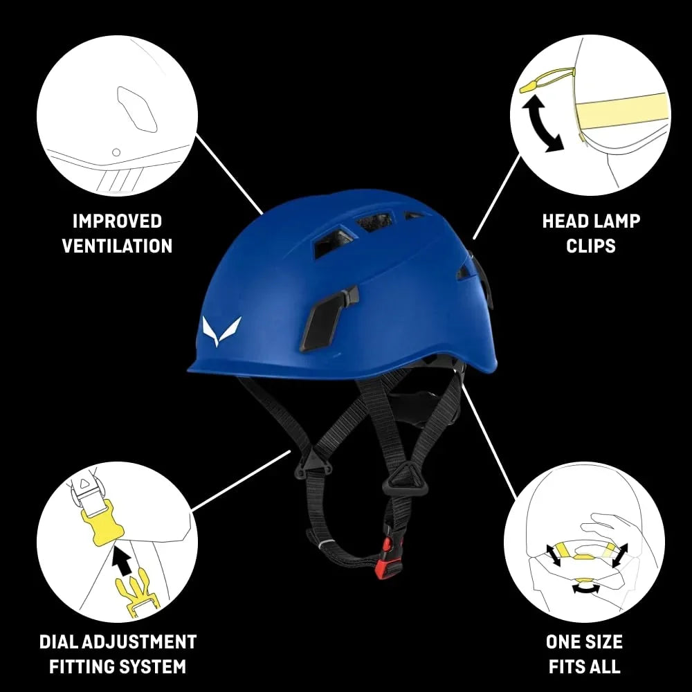 Set de ferrata Salewa Attac Evo Toxo 3.0, equipo de seguridad, montañismo, alpinismo, escalada