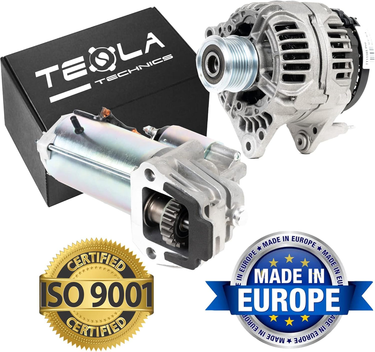Alternador de coche TESLA TECHNICS TT12404 PRO 12V, 110A. Compatible con RENAULT. Excelente relación calidad-precio. Fácil instalación y garantía.