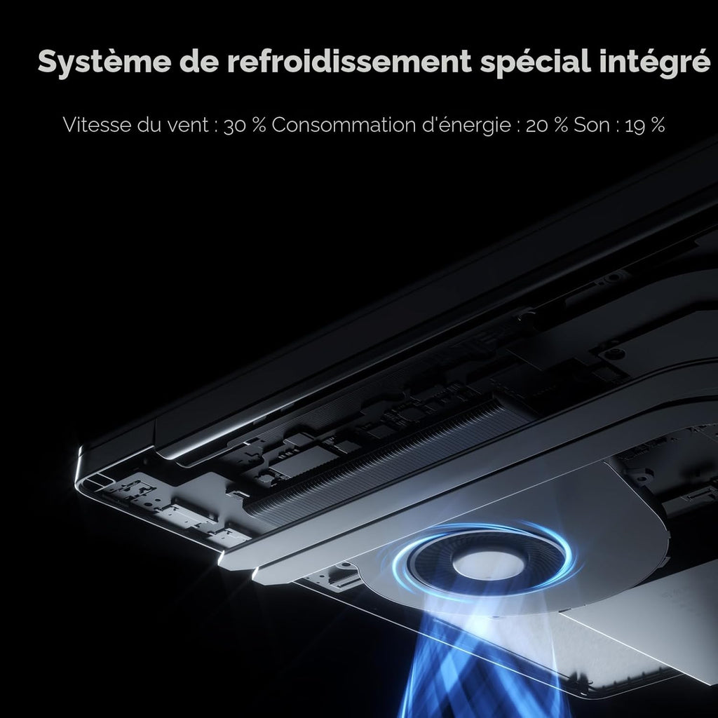 ACEMAGIC 2025 LX16 Ordenador Portátil Quad-Core N95 (3,40 GHz, superior a N4200/N5095), 16 GB DDR4 512 GB M.2 SSD PC Portátil 1920x1200 FHD, WiFi 5G, BT5.0 PC para Oficina Estudio Laptop 16"