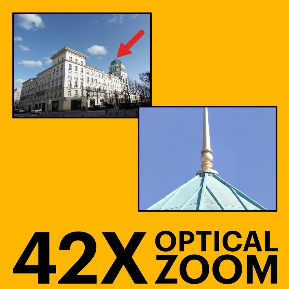 Pack Digital KODAK Bridge Pixpro Astro Zoom AZ425 + Tarjeta SDHC 32 GB - Cámara de 20 MP, Zoom 42X, Gran Angular, Pantalla LCD de 3", Video Full HD 1080p, Batería de iones de litio - Negro
