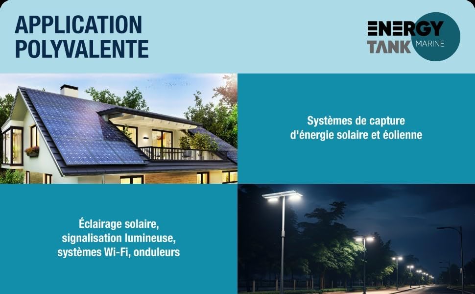 Batería AGM 12V 140Ah de descarga lenta – Batería de larga duración para barcos y autocaravanas – Sin mantenimiento, resistente a las vibraciones.