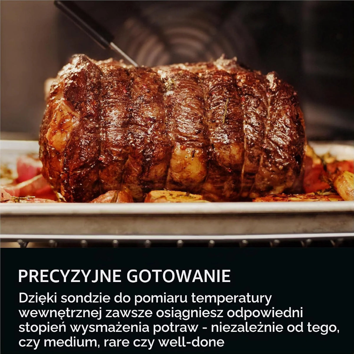 AEG 6 WiFi piekarnik do zabudowy, SteamCrisp – 25% pary, TR6PB50WSB