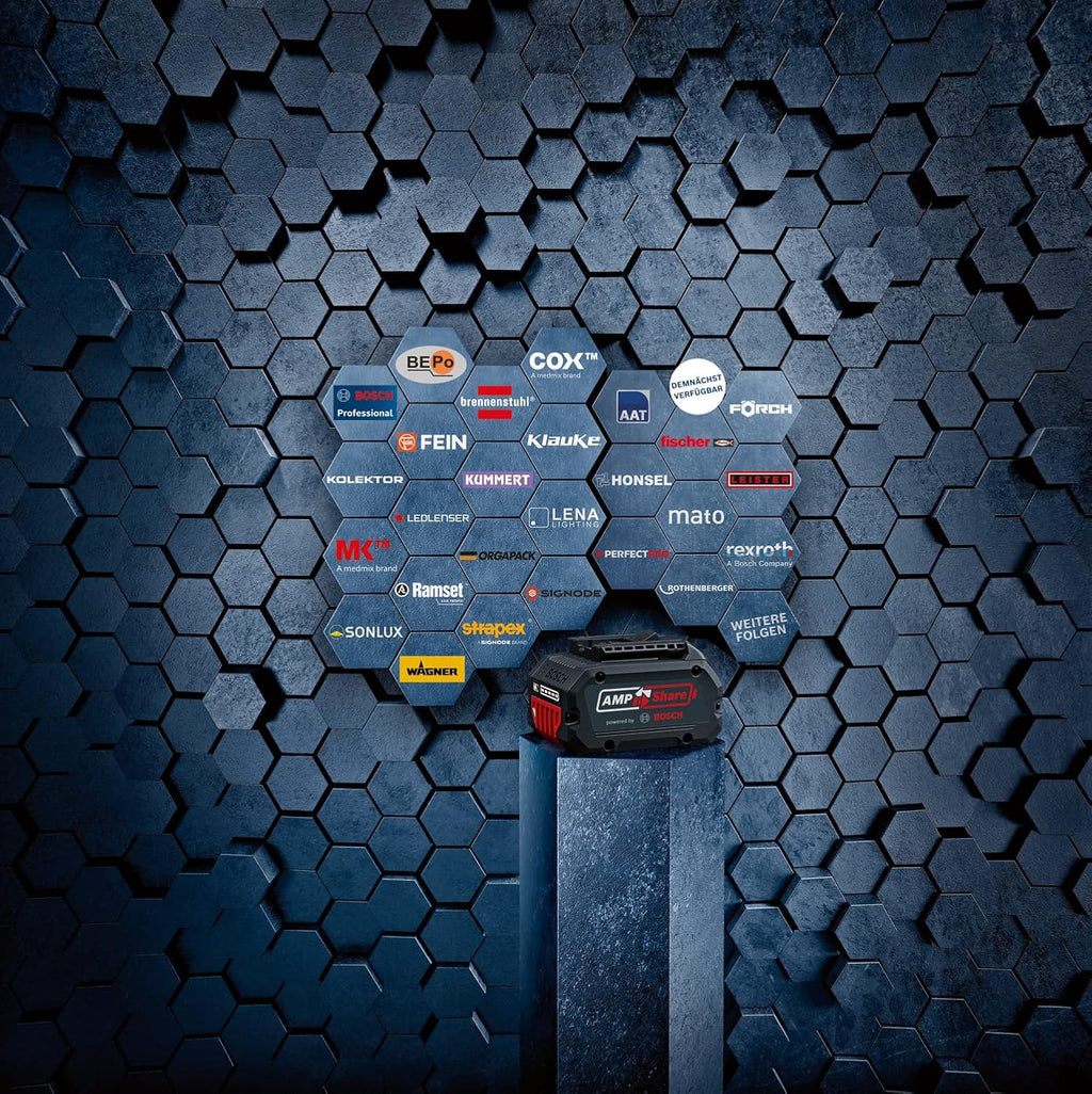Bosch Professional system 18V: akumulatorowa szlifierka kątowa GWS 18V-10 (średnica tarczy 125 mm, kołnierz mocujący, nakrętka mocująca, osłona)