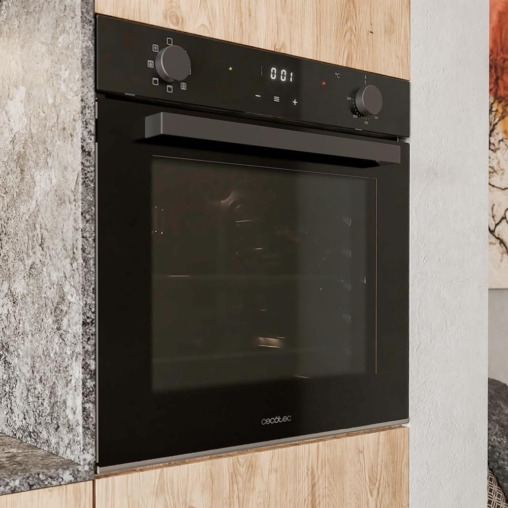 Cecotec Wielofunkcyjny piekarnik Bolero Hexa M226001 Glass Black A.Four wielofunkcyjny piekarnik pojemność 70 l, 7 funkcji, klasa A, 2800 W