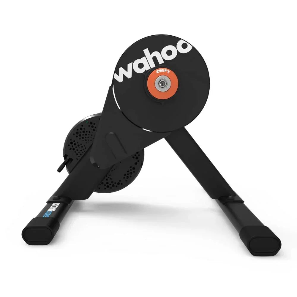 Entrenador de bicicleta para interiores KICKR CORE 2 con Zwift Cog y Click, 1800 W, Wi-Fi, resistencia electrónica, 20 ajustes