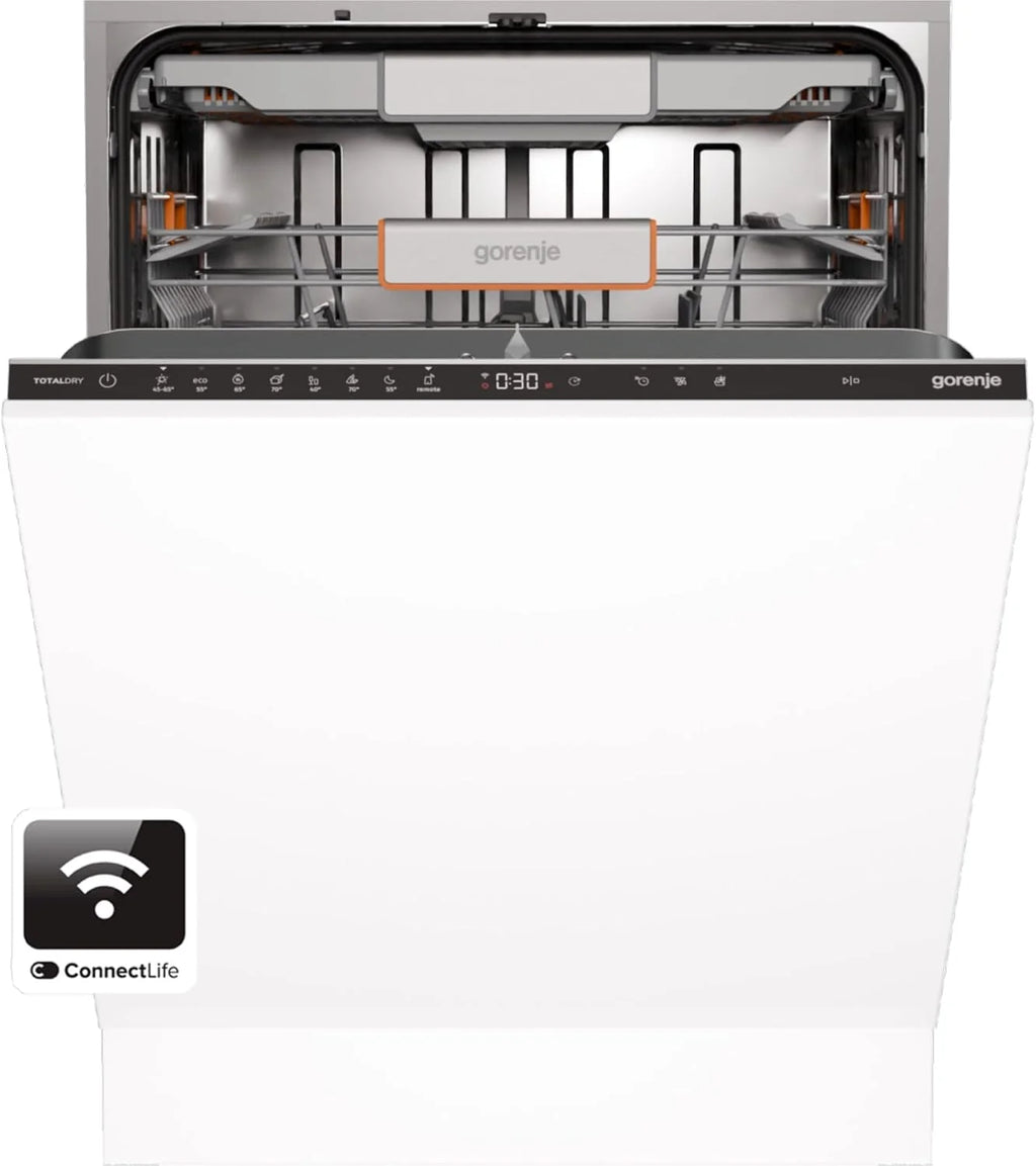 Gorenje ULTRA16BWIFI zmywarka/urządzenie do zabudowy z przodu nie wchodzi w zakres dostawy/wyprodukowano w UE / 60 szerokości/16 nakryć wymiarowych/7 programów/ConnectLife/program nocny/status