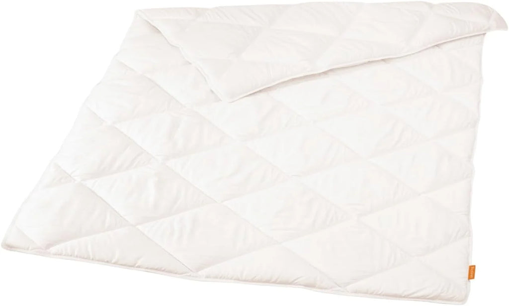 sleepling Lyocell Tencel kołdra zimowa, bardzo ciepła kołdra zimowa, 155 x 220 cm, pikowana kołdra pikowana, wyprodukowana w Holandii, Öko-Tex, nadaje się do prania