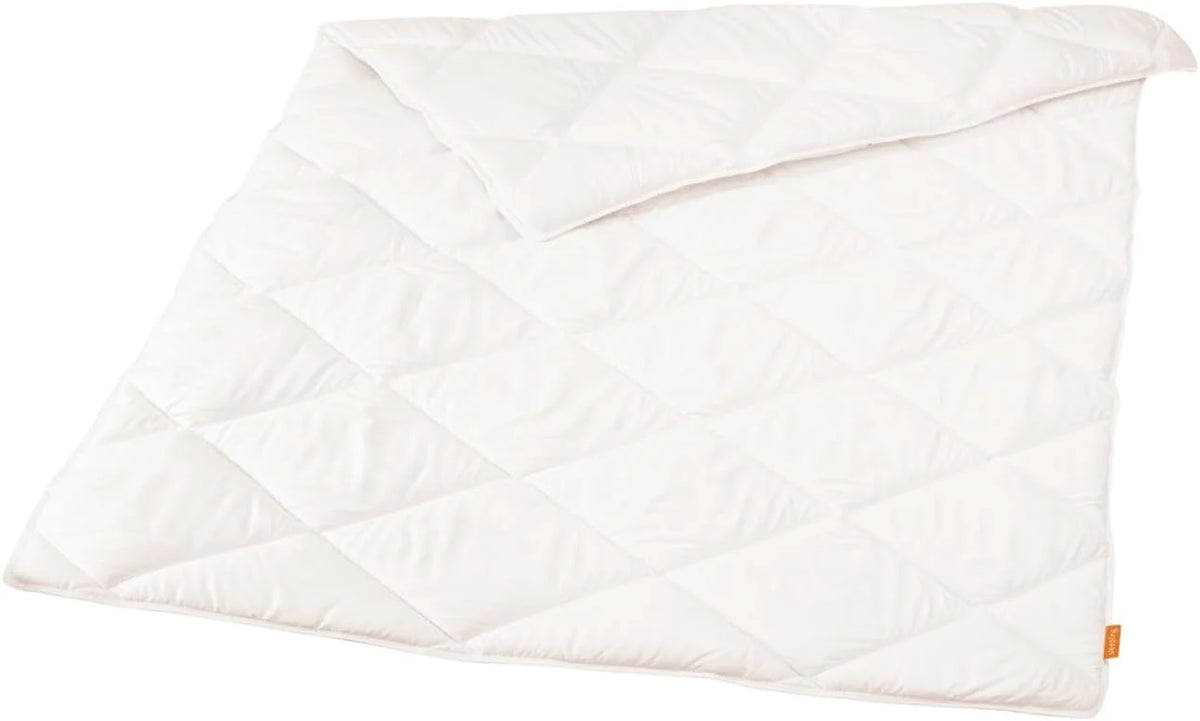 sleepling Lyocell Tencel kołdra zimowa, bardzo ciepła kołdra zimowa, 155 x 220 cm, pikowana kołdra pikowana, wyprodukowana w Holandii, Öko-Tex, nadaje się do prania