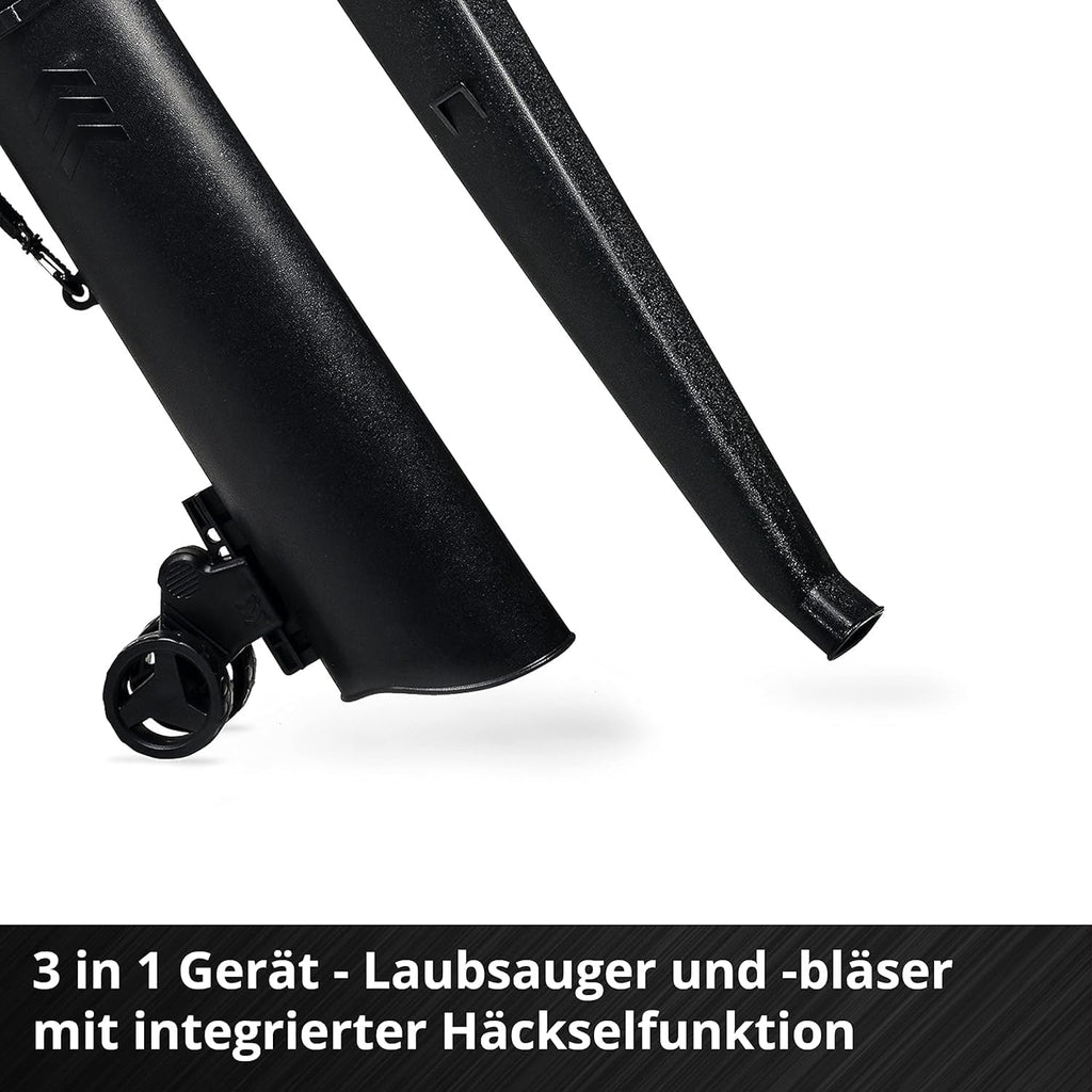 Aspirador/soplador de hojas a batería Einhell GE-CL 36/230 Li E-Solo Power X-Change (iones de litio, 18 voltios, función de aspiración/soplado, interruptor turbo, incluye tubo de aspiración + tubo de soplado, sin batería ni cargador)