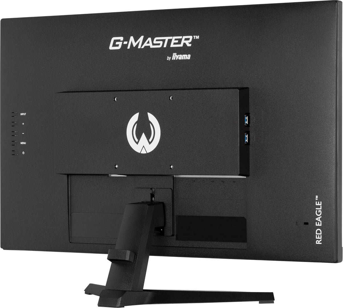 Monitor IIYAMA 27'' G-Master 0.2ms Red Eagle Fast IPS 2560x1440 180Hz 400 CD/m² HDMI DisplayPort 4xUSB (3.2) Altavoces 2x2W FreeSync Black Tuner G2770QSU-B6