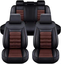 Ufgwhirl Fundas de asiento de coche para Dacia Duster 2000-2025, protector de asiento de coche, juego de fundas delanteras y traseras, cómodas, antideslizantes y transpirables, café oscuro