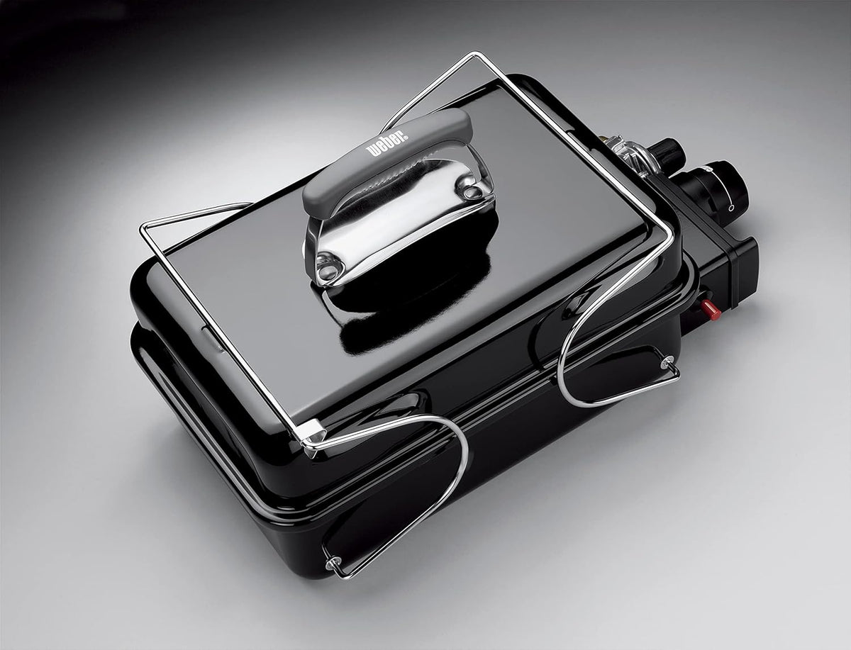 Barbacoa de gas Weber Go-Anywhere, portátil, 42 x 26 cm, negra 1141056