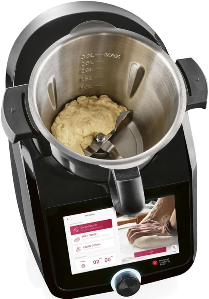 PSIDE SILVERCREST® Monsieur Cuisine Smart BLACK EDITION »SKMS 1200 B1«, 1200 W negro
