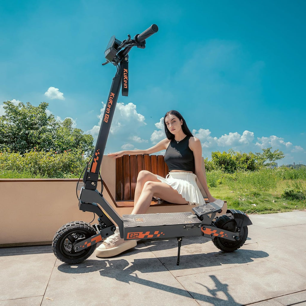 Patinete eléctrico Kukirin G2, autonomía de 55 km, scooter eléctrico, patinete eléctrico de 10"