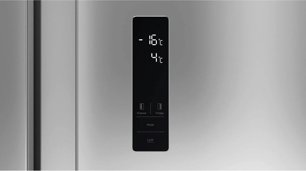 Electrolux EAT6ME53U0 lodówka kombinowana do zabudowy, 532 l (347 +185), klasa E, bez szronu, 360°, regulacja wilgotności, szybkie zamrażanie, sterowanie dotykowe, 39 dB, 220 – 240 V, stal nierdzewna