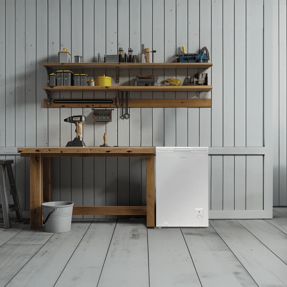 Congelador horizontal Bolero CoolMarket 99 blanco E