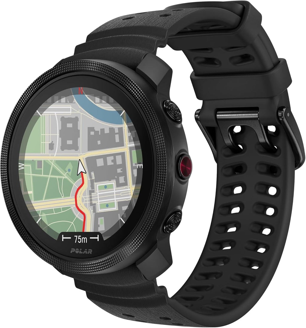 Polar Vantage M3 – Reloj de running con pantalla AMOLED, GPS de doble frecuencia, herramienta de navegación ultraprecisa, autonomía de hasta 7 días