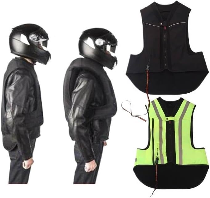 Chaleco airbag ligero para moto, chaleco airbag para el cuerpo para bicicleta, equitación y motocross