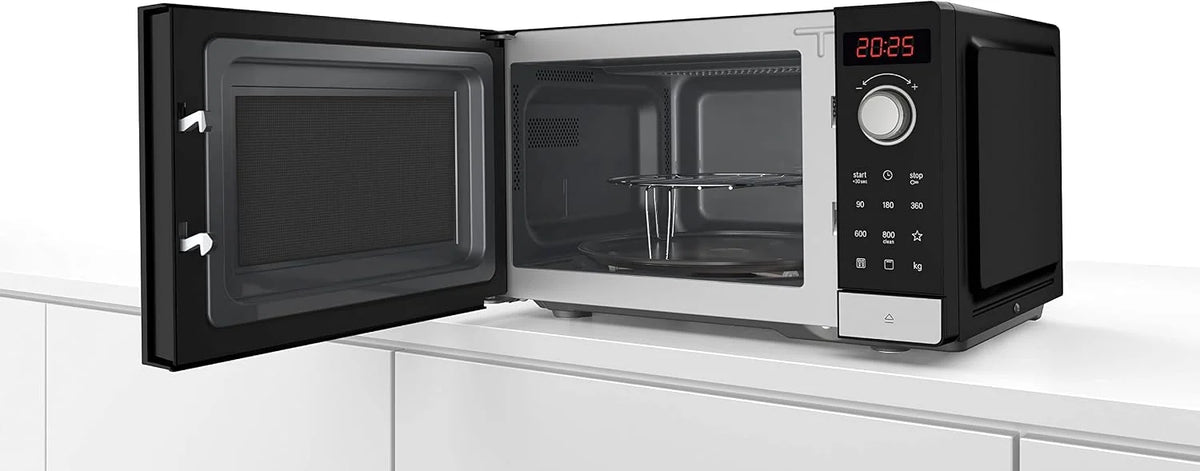 Bosch Serie 2 FEL023MS2 Blat Kuchenka mikrofalowa tylko 20 L 800 W Czarny, Stal nierdzewna