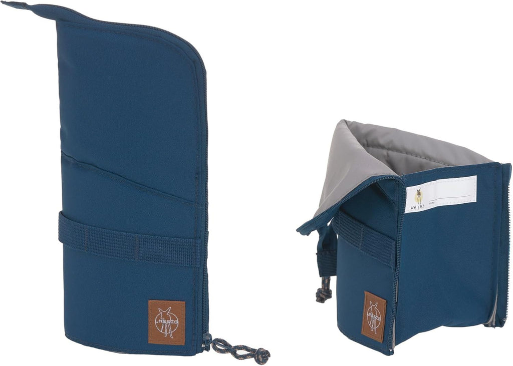 LÄSSIG Set de mochila escolar de 7 piezas para niños/School Set Boxy Unique Negro