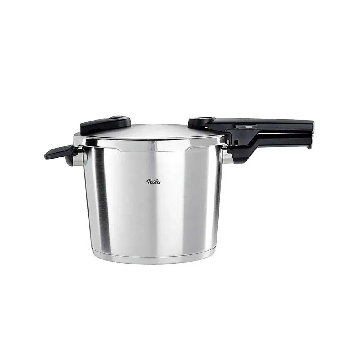 Olla a presión Vitaquick Premium 6 L de acero inoxidable, 22 cm, con cestillo perforado, 2 niveles de cocción, apta para inducción