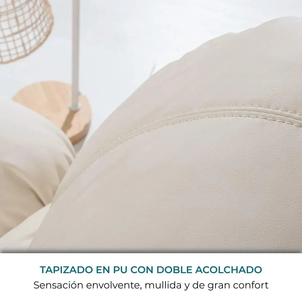 Don Descanso - Sillón Relax Masaje Calor Trevi Negro Reclinable 160º con 8 Motores Silenciosos, Calor Lumbar, Sistema de Masaje de 4 Zonas y Acabado en PU Anti-Cuarteo [Incluye Mando]. Ideal para Personas Mayores