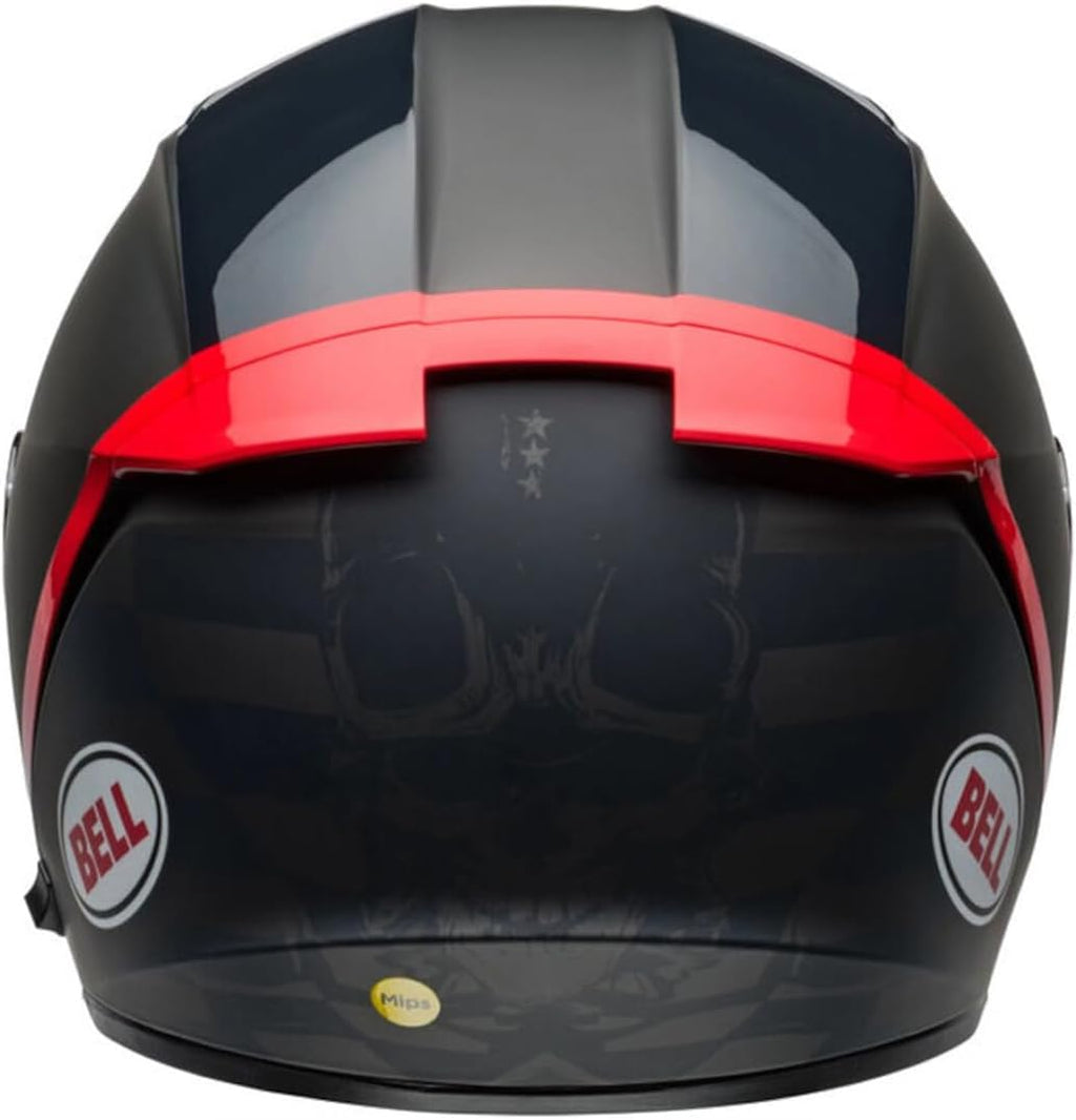 Casco BELL Lithium MIPS HRTLCK Negro mate/brillante/rojo M ECE6
