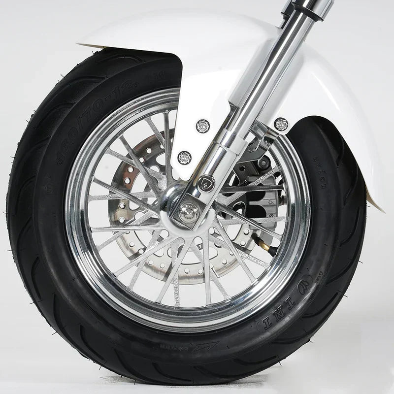 Scooter eléctrico Mangosteen CityCoco M1PS – Potente chopper eléctrico