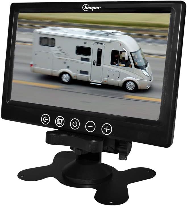 BEEPER Cámara de visión trasera para autocaravana, 7 pulgadas, cámara blanca RWEC79X
