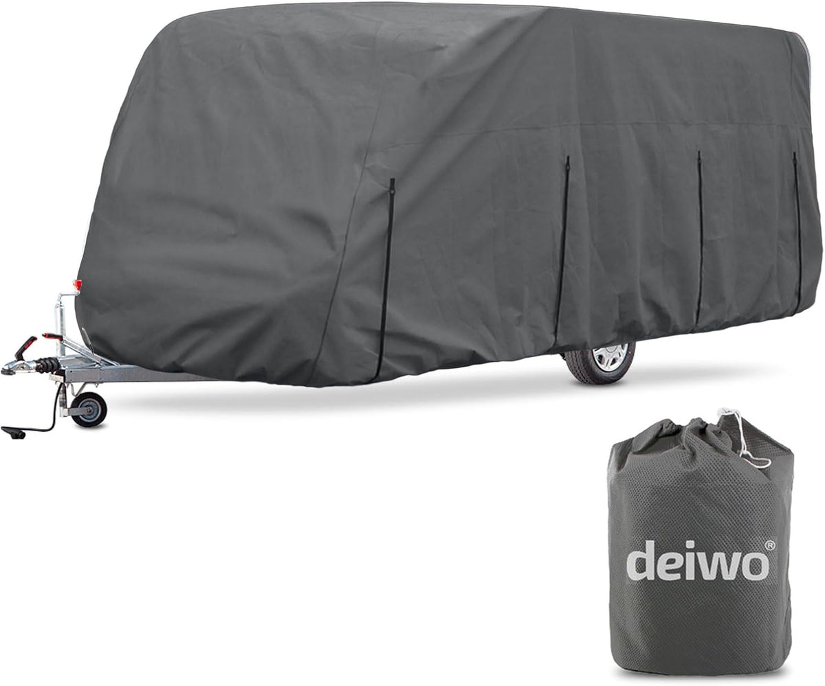 Funda protectora para caravana | 427-518-250 cm (M) | 4 capas | 160 g/m²
