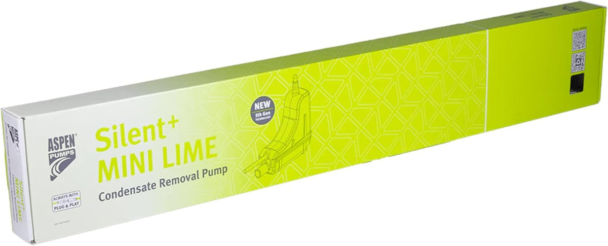 Bomba de condensados ASPEN Silent + Mini Lime para conductos en unidades de aire acondicionado de pared / 5.ª generación (Slimline)