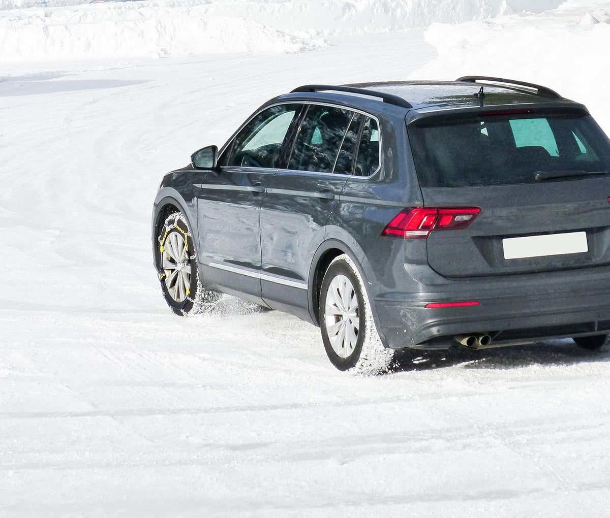 MICHELIN EXTREM GRIP AUTO 4x4, cadenas de nieve metálicas especiales para 4x4, SUV, autocaravanas, vehículos comerciales, N.º 250 - Tensión automática - Eslabones de 13 mm - Adherencia óptima en nieve y hielo