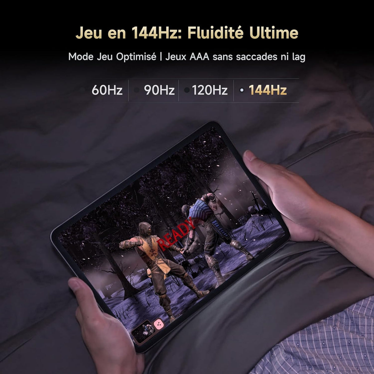 ALLDOCUBE iPlay 70 Mini Ultra - Tableta 8.8" - Snapdragon 7+Gen3 | Pantalla 2.5K 144Hz | 20+256GB+1TB TF | Android 14+OTA | 13MP | 2 HP DTS | WiFi 6 | BT 5.4 | 7300mAh