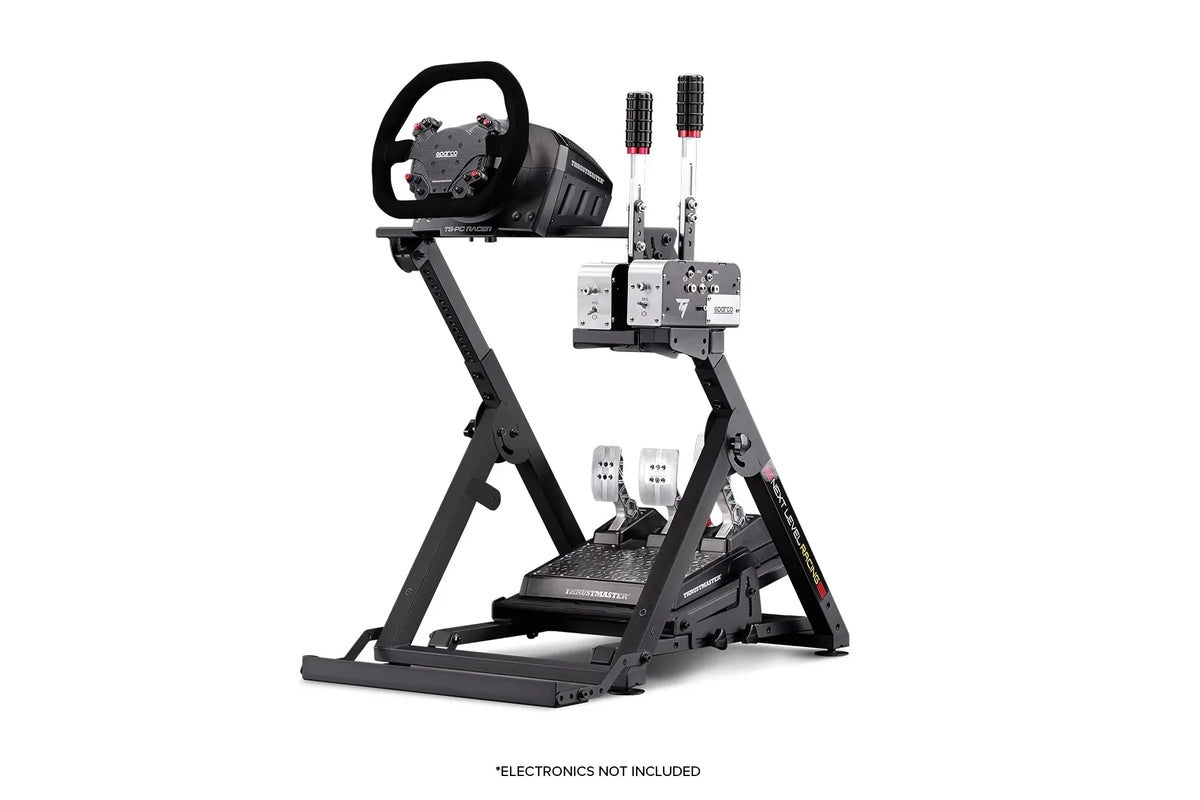 Wheel Stand 2.0 Soporte para volante de gaming y pedales, plegable, con asiento de gaming acoplable