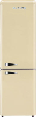 Frigorífico combi Wolkenstein KG250.4RT SC Crema | 249 litros de capacidad neta | 4* | 69 litros de congelador | Tirador exterior cromado | Detalles plateados | Independiente