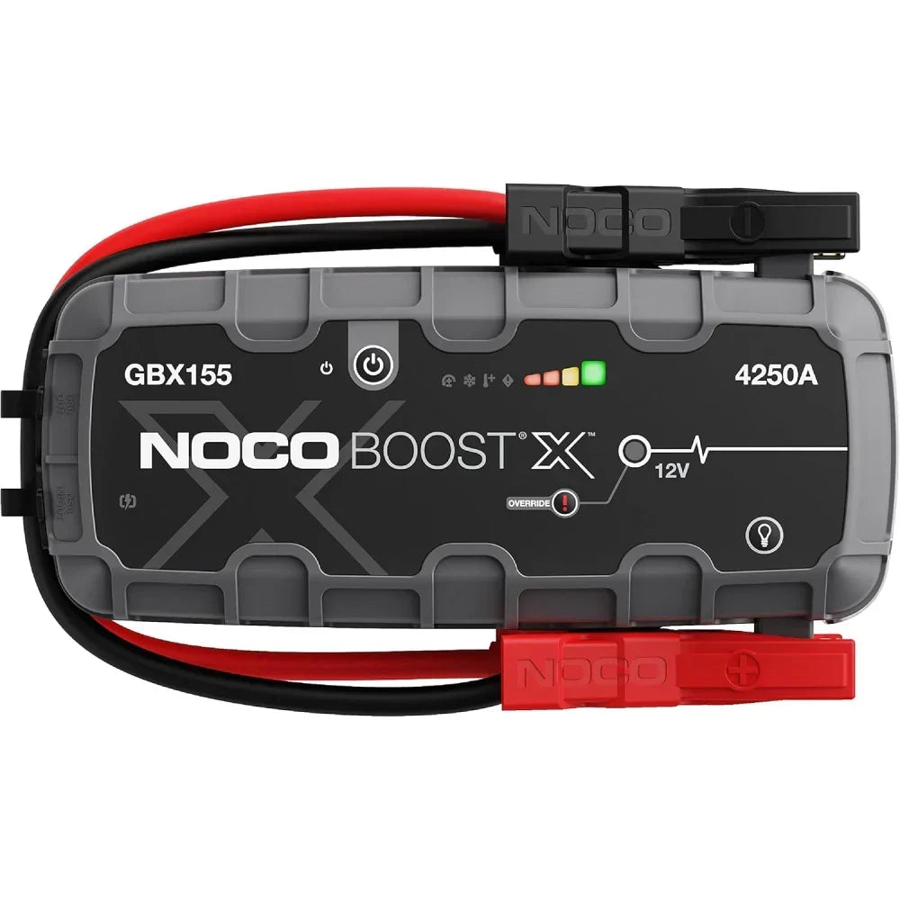 Arrancador portátil Powerbank GBX155 4250A 12V de litio para motores de gasolina de hasta 10L y diésel de hasta 8L USB-C
