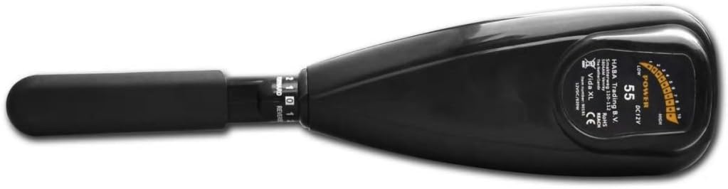 yorten Motor eléctrico para embarcación, 8 velocidades diferentes, mango ajustable P25 55 lbs 91,4 cm