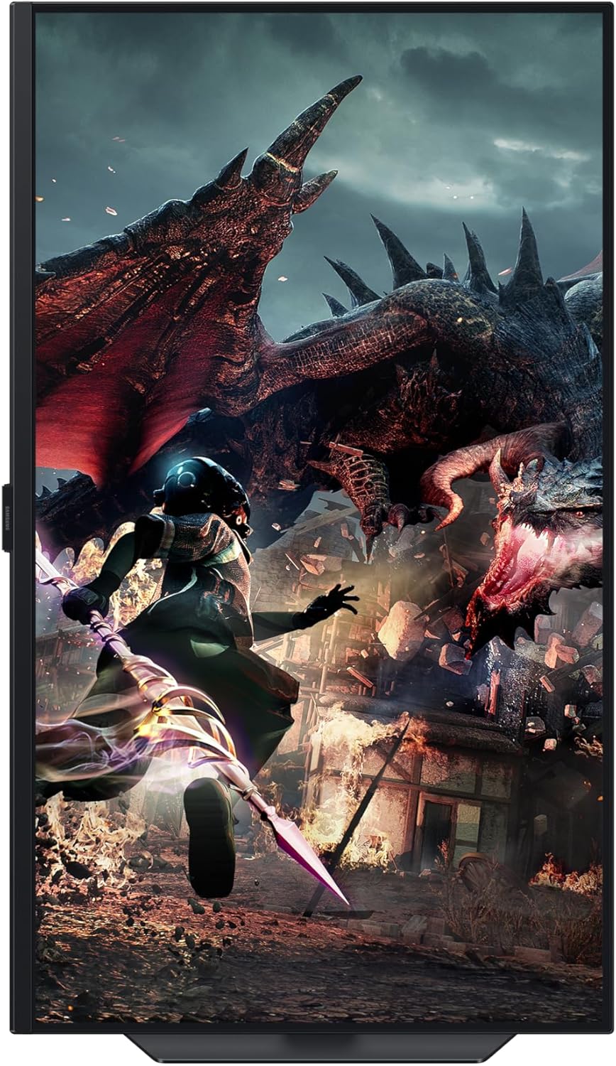 Monitor Samsung Odyssey G50D 32'' 180Hz, 1ms, Panel Fast IPS, Resolución QHD: 2560x1440, Contraste 1000:1, AMD FreeSync, Auto Source Switch +, HDR400, Base ajustable, DisplayPort, HDMI, LS32DG502EUXEN
