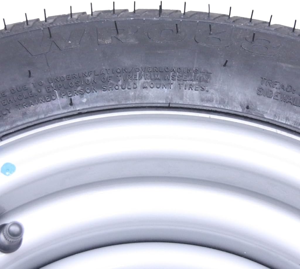 185/60 R12c 5 espárragos 6.5 PCD Rueda y neumático para remolque Brian James Ifor Williams