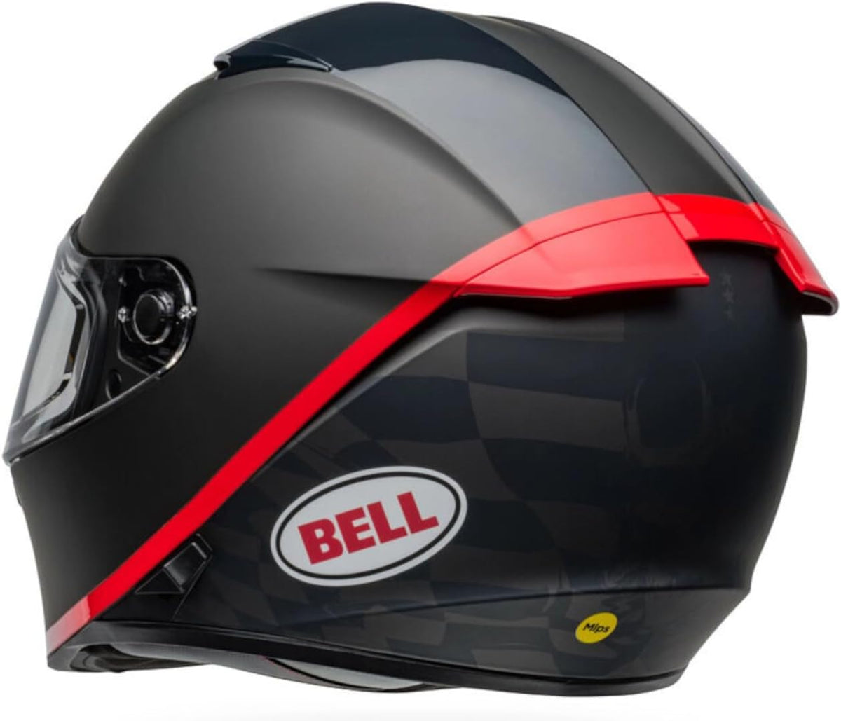 Casco BELL Lithium MIPS HRTLCK Negro mate/brillante/rojo M ECE6