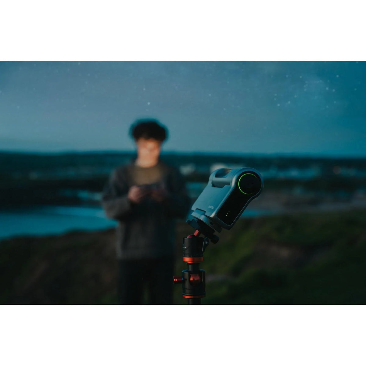 Telescopio inteligente DWARFLAB Dwarf 3 EAA todo en uno, enfoque automático, cámaras duales 4K, astronomía, naturaleza, panorámica, ultraligero 1,35 kg